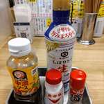 大船海鮮食堂 魚福 - 卓上調味料など