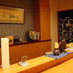 Daimiudiya - 大名茶家　カウンターです、風情があります