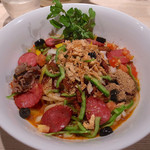 アジトイズム - ピザソバ（800円）