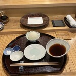 天ぷら浅沼 - カンターセット