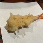 天ぷら浅沼 - クルマエビ