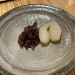 天ぷら浅沼 - 漬物