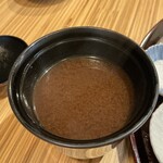 天ぷら浅沼 - シジミの赤だし