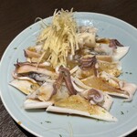 川治 - 子持ちヤリイカ