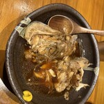 すし酒場 すさび湯 - あら炊き（よそったあと）