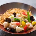 中国料理 花凛 - 海鮮あんかけ焼きそば