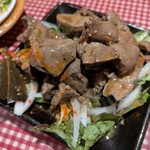 ヒラソル - レバー炒め