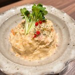 酒と肴 シンメ - 自家製マヨのアンチョビポテトサラダ