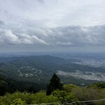腕打 そばの館 えん野 - 筑波山から関東平野を望む。