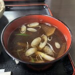 腕打 そばの館 えん野 - けんちん汁。