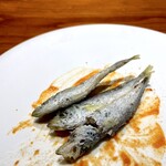 馳走西健一 - ②豆アジのフリット