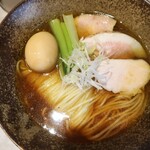 BIRI BIRI CRUSH MEN - 味玉入り山椒生姜ラーメン（大盛）