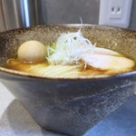 BIRI BIRI CRUSH MEN - 味玉入り山椒生姜ラーメン（大盛）