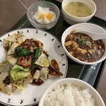 三国志 - 料理写真:回鍋肉のCランチ