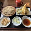 そば処　中津川 - エビ天ざる
