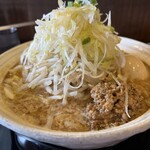 ラーメン南の - 背脂味噌ラーメン玉子トッピング