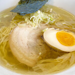 やまむろラーメン - タマシャモラーメン（塩）