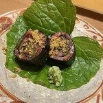 肉屋 雪月花 NAGOYA - からすみと肉の巻物