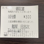 麺屋　日出次 - 