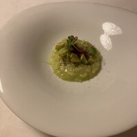 坂の上レストラン - 空豆リゾット