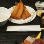 お食事処 多七 - メギスフライ定食