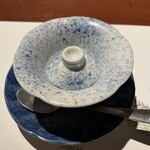 海藤花 - 先付の器［綺麗です✨］。