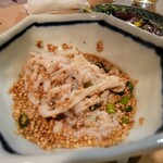 炭火焼 ゆうじ - センマイ刺しでした