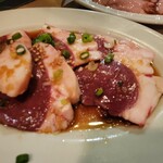 炭火焼 ゆうじ - ハツアブラ