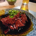 炭火焼 ゆうじ - ハツ刺し