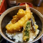 楽庵 - 天丼