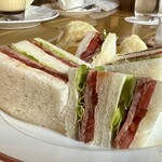 上高地帝国ホテル - 特製ローストビーフサンドウィッチセット