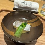 日本料理FUJI - エボダイとジャガイモのお饅頭