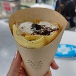 クレープ えんどう - ショコラクリーム