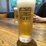 uni Seafood - ビール