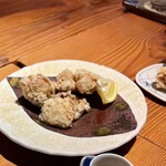 小料理 kokoro - 大山鶏の和山椒唐揚げ