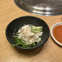 旅亭 まんぷく 六本木ヒルズ店 - 白センマイ刺し　2人前