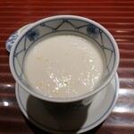 鮨 在 - 白子茶碗蒸し