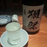 居酒屋 武双 - 純米大吟醸 獺祭600円