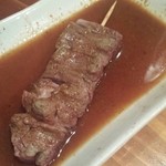 居酒屋 武双 - ちょっと食べちゃった牛レバー串250円