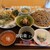 甚兵衛 - 料理写真:天もり蕎麦＋お惣菜（OKAZU）