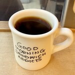 サンドイッチ クラブ - ドリップコーヒー420円