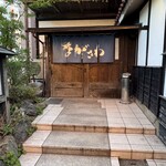 番屋ながさわ - 店舗入口