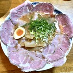 虎一番 - エビ味噌そば＋チャーシュー