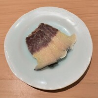 匠 進吾 - ミンク鯨顎肉のベーコン