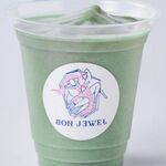 BON JEWEL - スムージー「サファイア770円(バナナ、マンゴー、ブルースピルリナ)」画像は公式インスタより