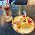 CAFE Lululu - アイスコーヒーもたっぷり