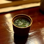 ひとつ - アオサの味噌汁