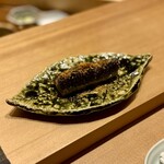 ひとつ - 金太郎鰯にカラスミ(宮崎、大分)