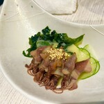 とり囲 - ホタルイカの酢味噌