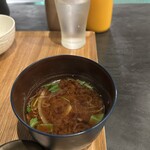 とんかつ ふじ井 - 赤だし